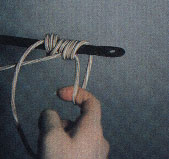 fly tying whip finish by hand